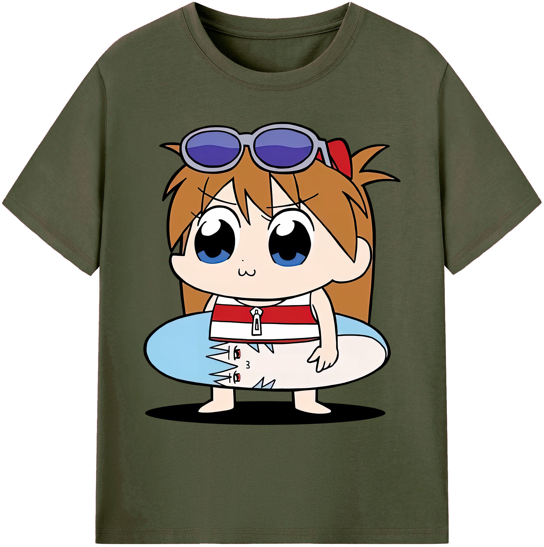（画像用） EVA 新世紀エヴァンゲリオン 綿100％ メンズ半袖Tシャツ｜肌触りやわらか＆通気性